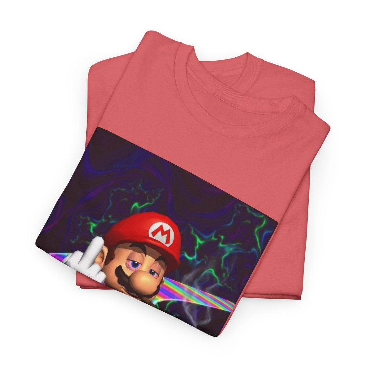High Mario Karting On Rainbow Road
