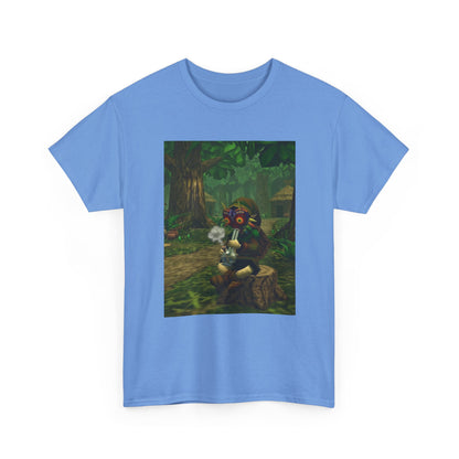 Deku Link Smoking Majora's Mask Tee