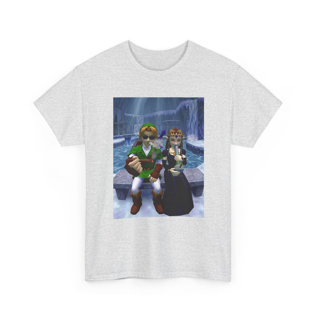 Hyrule Heroes Chilling In Ice Cavern
