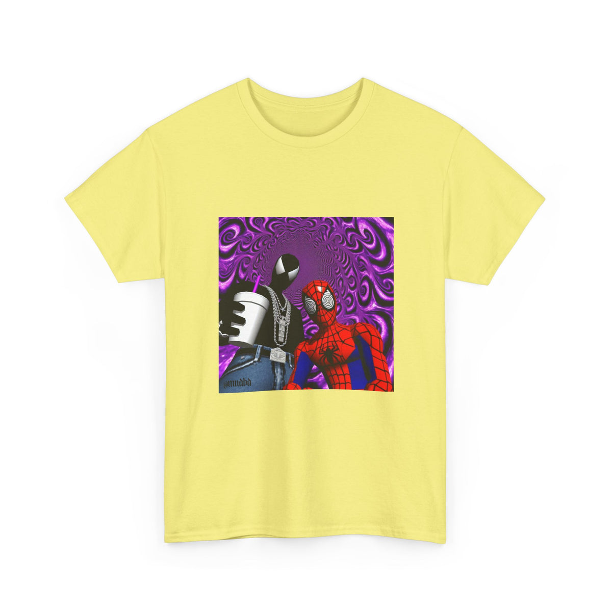 Symbiote & Spider-Man Lean Scene Tee