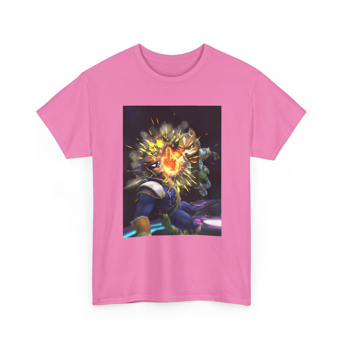 Captain Falcon Vs Fox McCloud Falcon Punch Tee