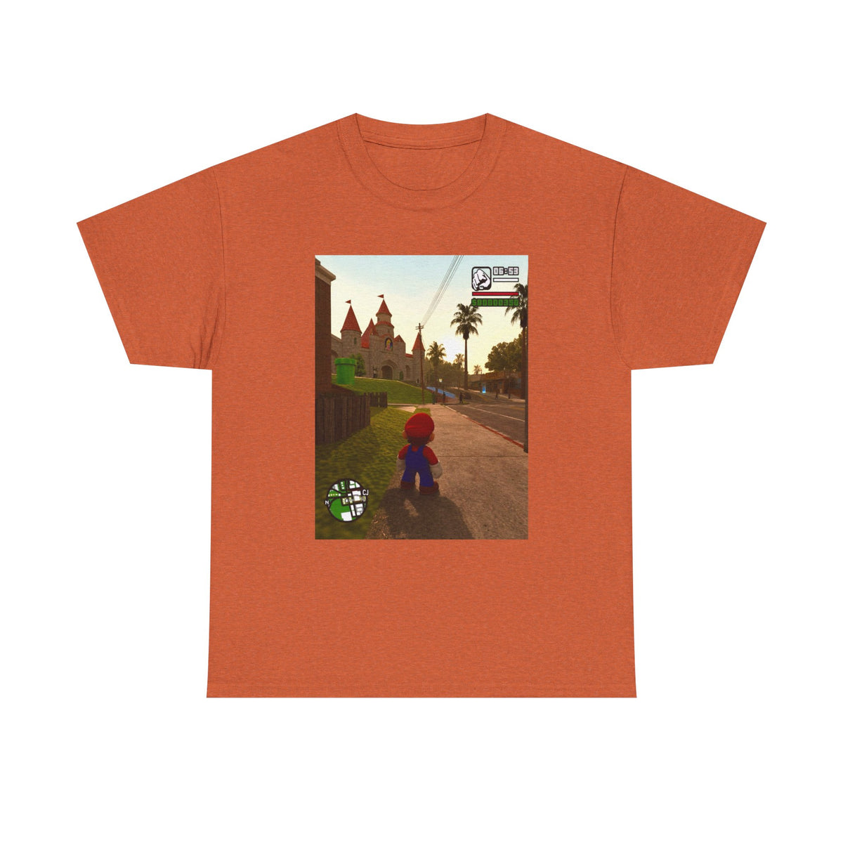 Mario In San Andreas Tee (Design 6)
