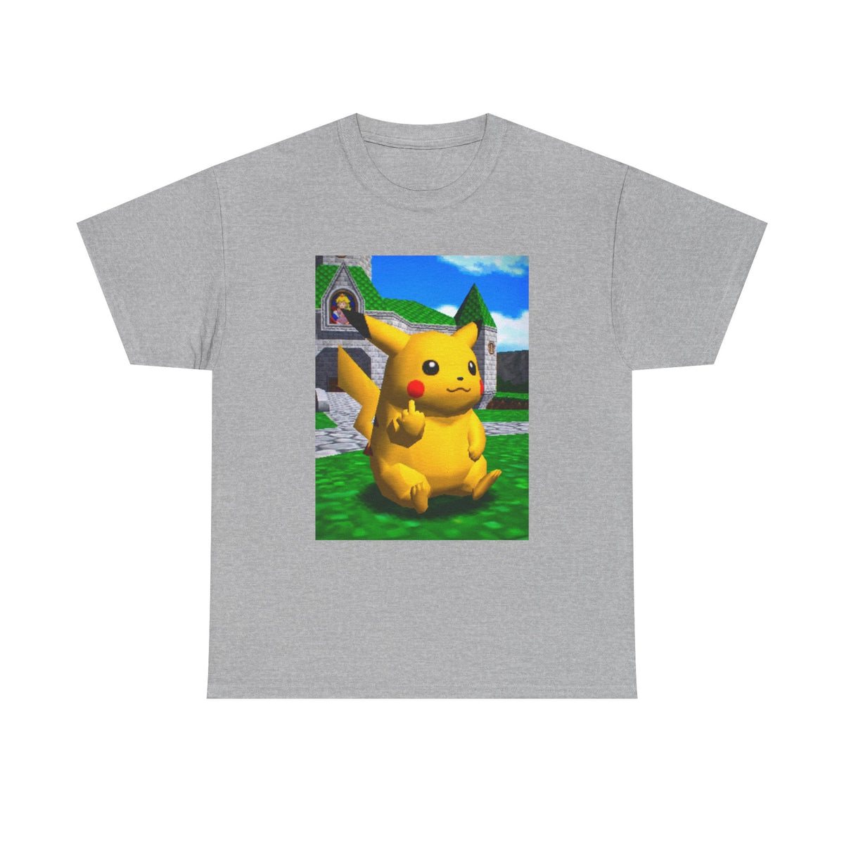 Pikachu Giving The Middle Finger Tee