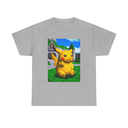 Pikachu Giving The Middle Finger Tee