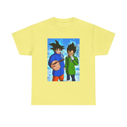 Goku and Vegeta Chillin' On Ice