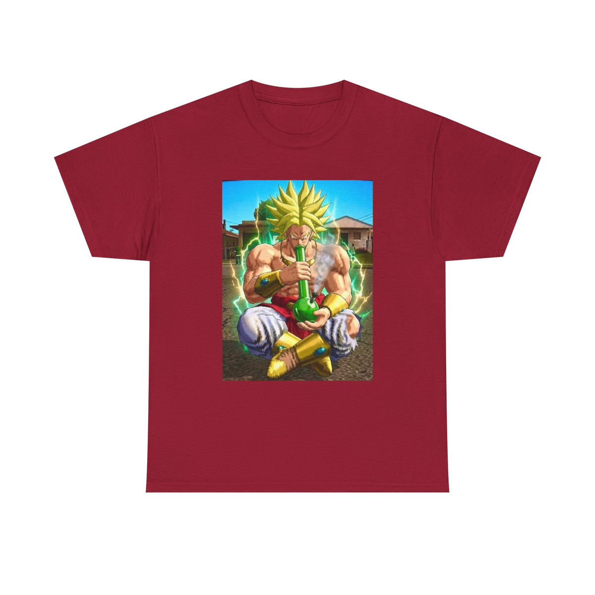 Super Saiyan Broly Taking A Bong Rip Tee