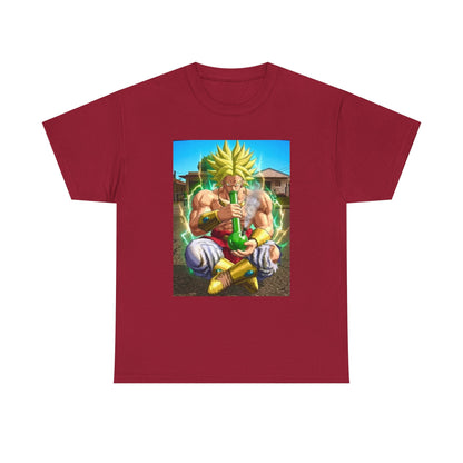 Super Saiyan Broly Taking A Bong Rip Tee