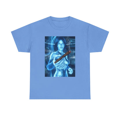 Holographic Babe Passing The Blunt Tee