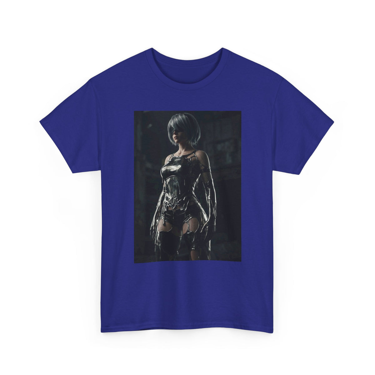 2B In Oozing Black Slime Outfit