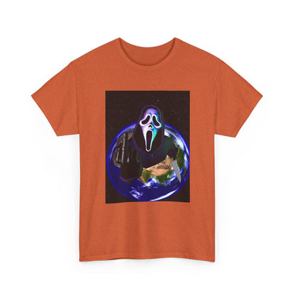 Ghostface Flipping Off The Earth Tee