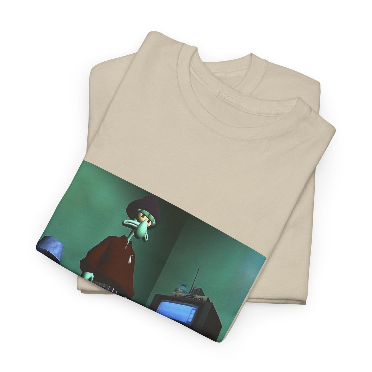 Squidward Drip In The Living Room