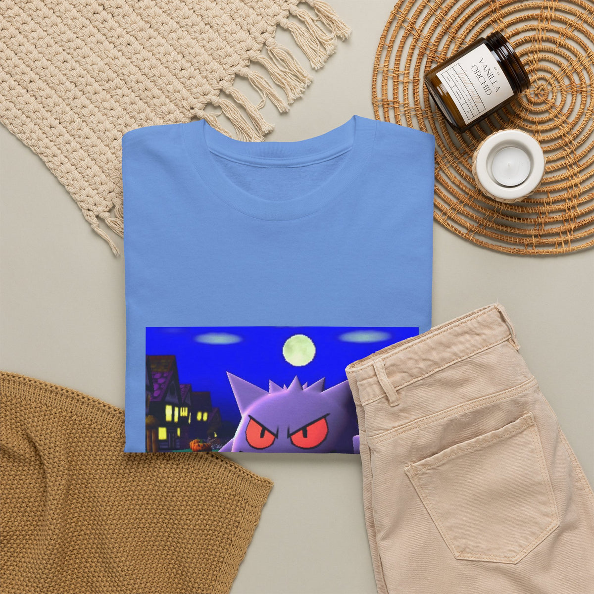 Gengar Flips Off Ness Halloween Night