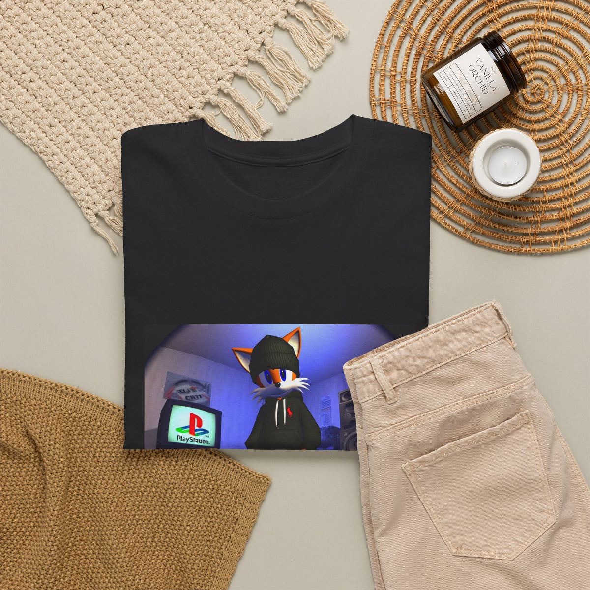 Tails Drip In Gaming Room
