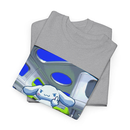 Cinnamoroll Skater Flipping Off Tee