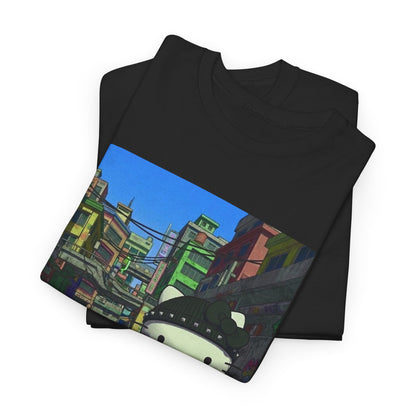 Punk Hello Kitty Flipping The Bird Tee