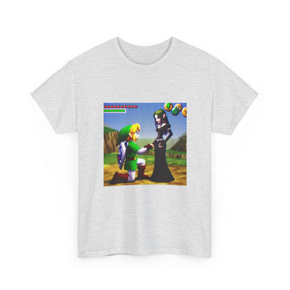 Link Proposing To Goth Girl Tee