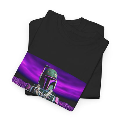 Boba Fett Sipping Purple In A Hypnotic Realm
