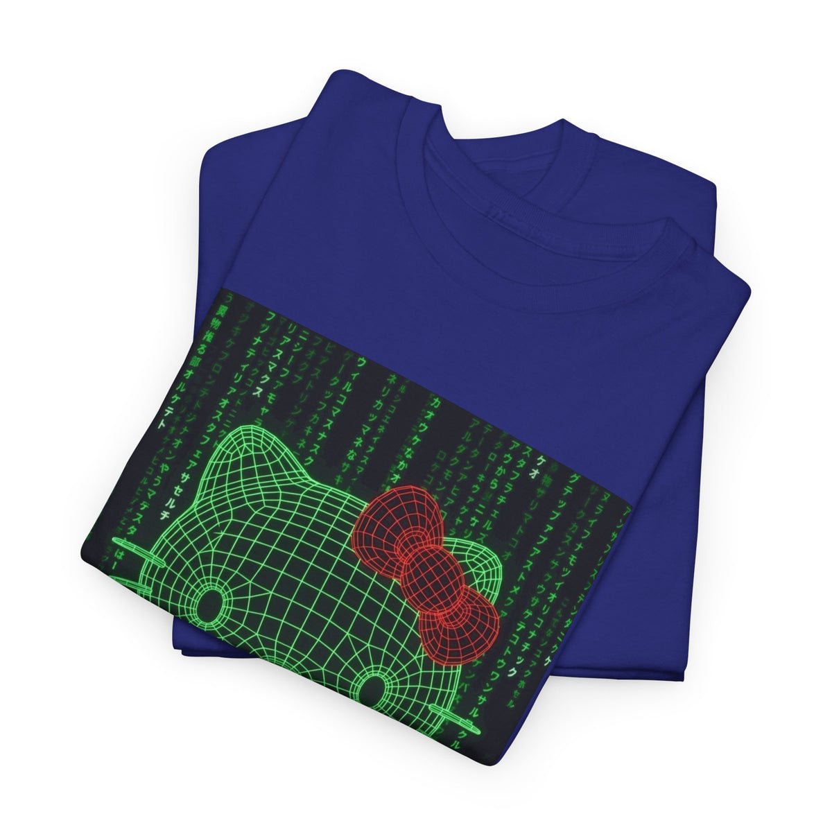 Cyber Hello Kitty Flips The Bird Tee