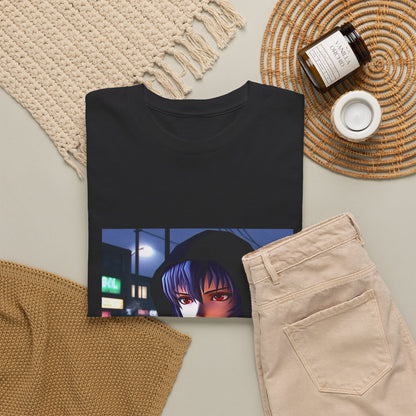 Rei Ayanami cruising GTA San Andreas Tee (Design 2)