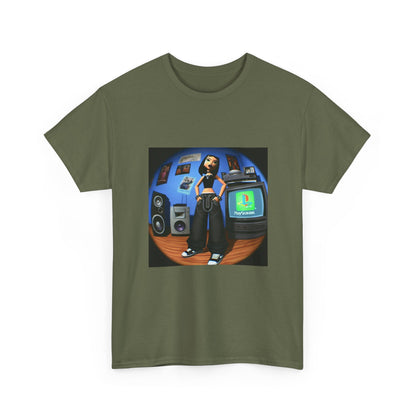 Cool Y2K Gamer Girl In Her Room