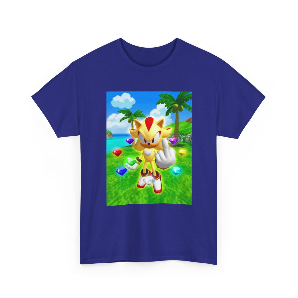 Super Shadow Flipping The Bird Tee