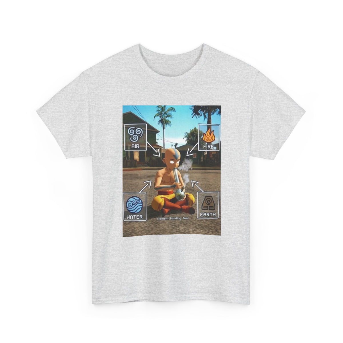 Aang Smoking On The Street Tee