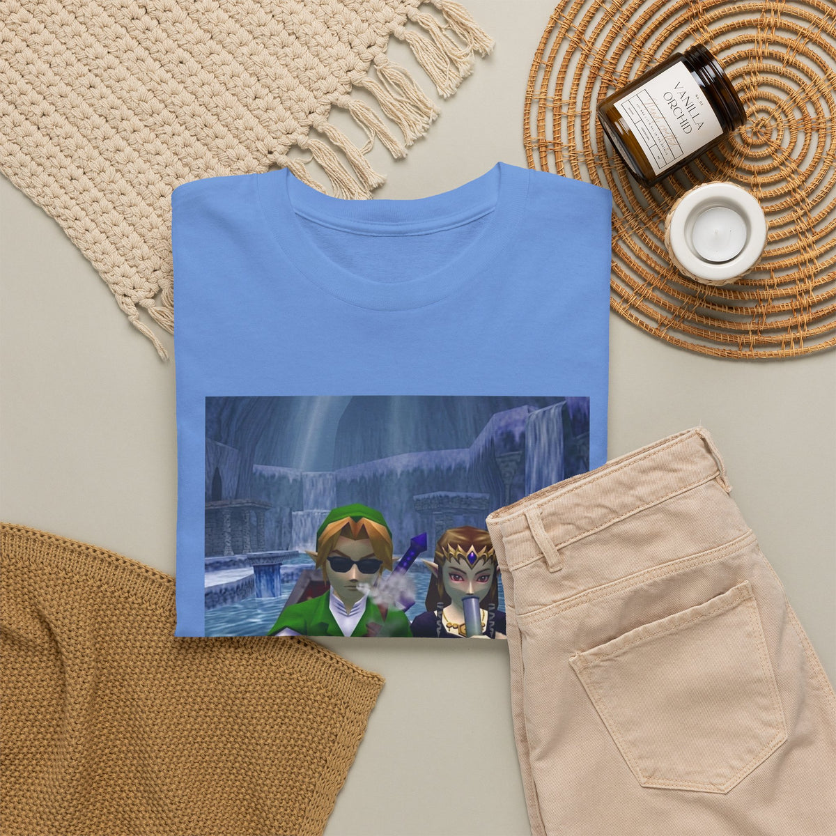 Hyrule Heroes Chilling In Ice Cavern