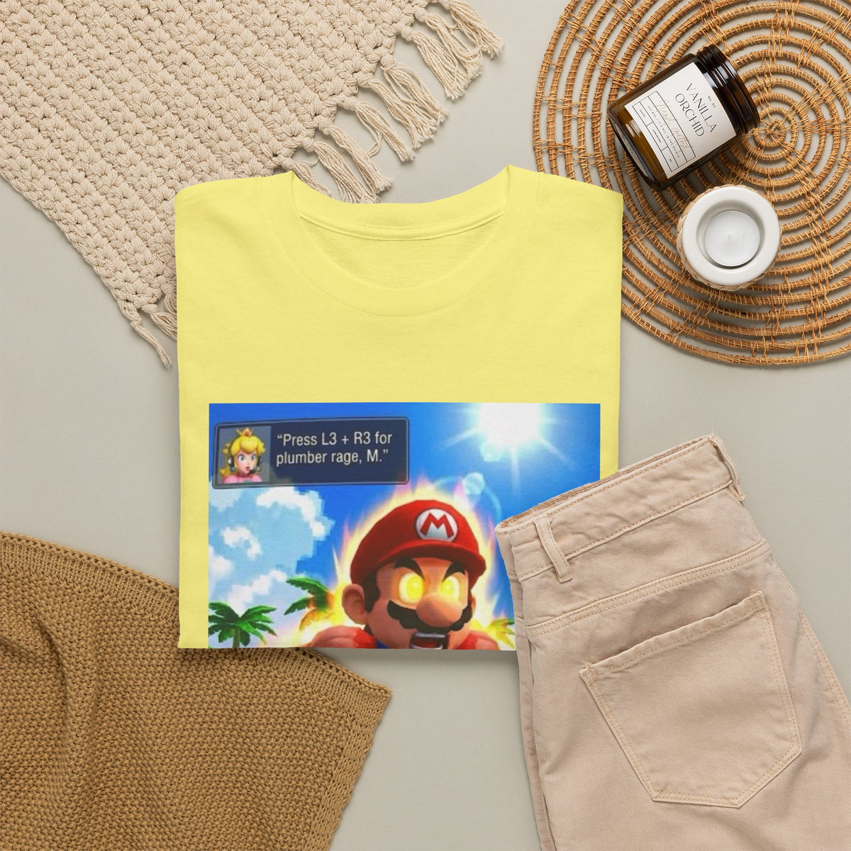 Mario Unleashes Plumber Rage Power