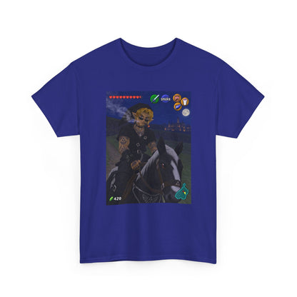Goth Link Smoking On Epona