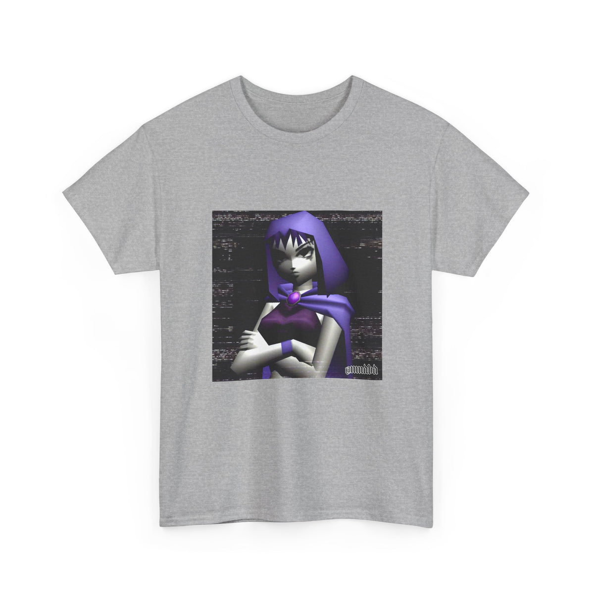 Low-Poly Raven Glaring Tee