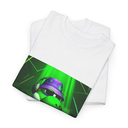 Yoshi DJing With Cannabis Bucket Hat Tee