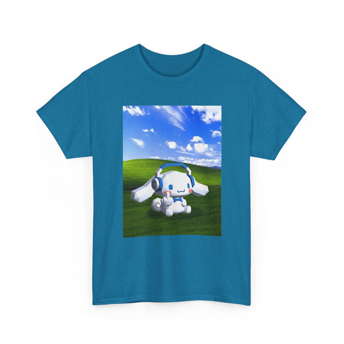 Low-Poly Cinnamoroll Flipping The Bird