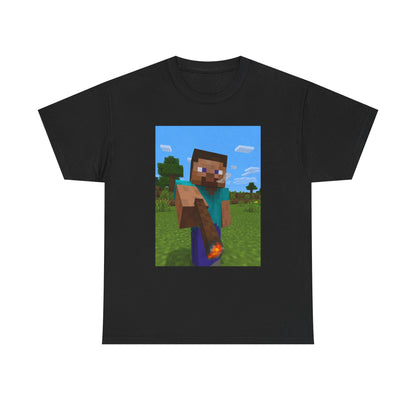 Steve Offering A Lit Blunt Tee