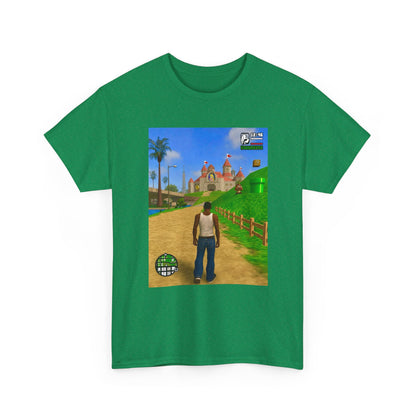 CJ Discovers Mushroom Kingdom Tee