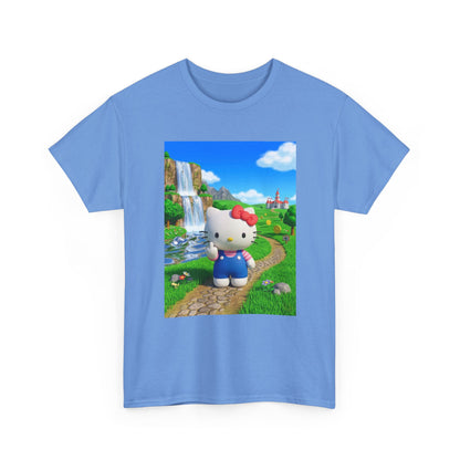 Hello Kitty Flipping Off In Mushroom Kingdom