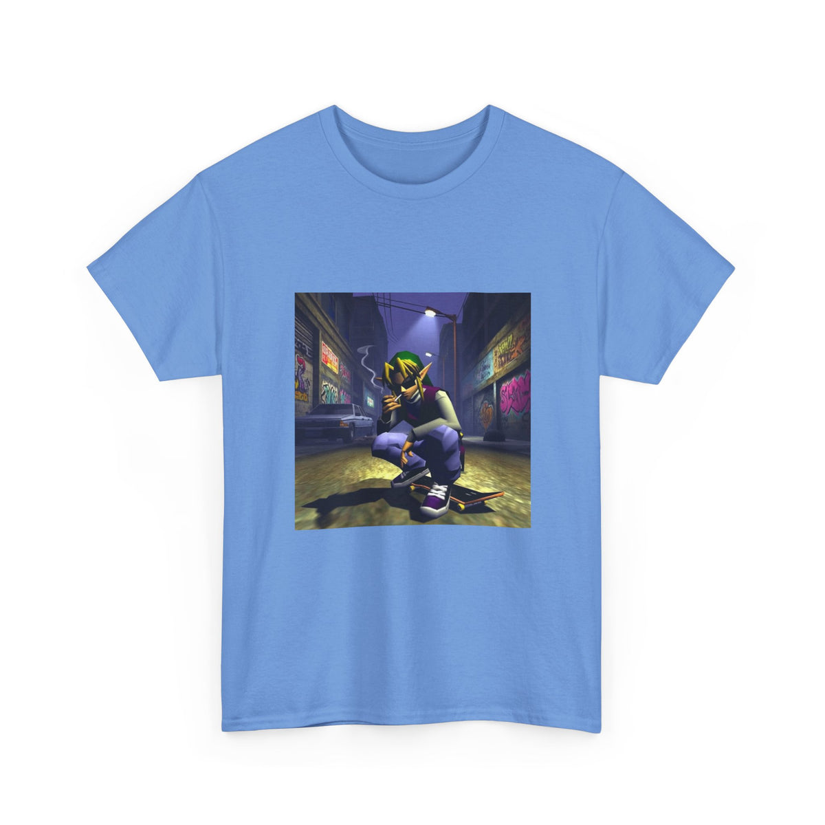 Streetwise Elf Smoking In Alley Tee
