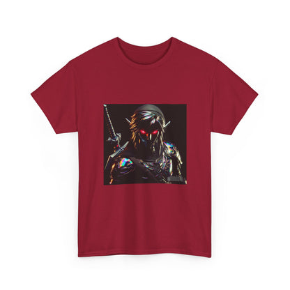 Chromatic Dark Elf Warrior With Red Eyes