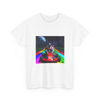 Kratos Drifting The Rainbow Road Tee