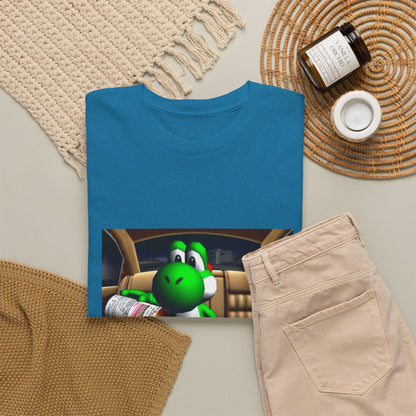 Yoshi Pouring Lean In Car Tee