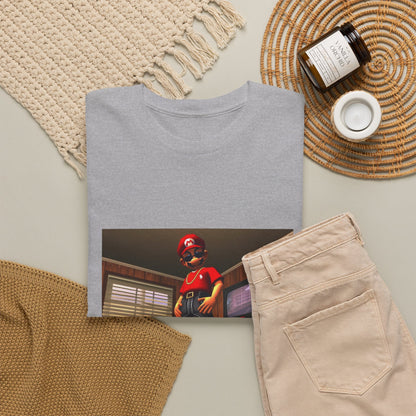 Gangster Mario Chillin' In The Crib Tee