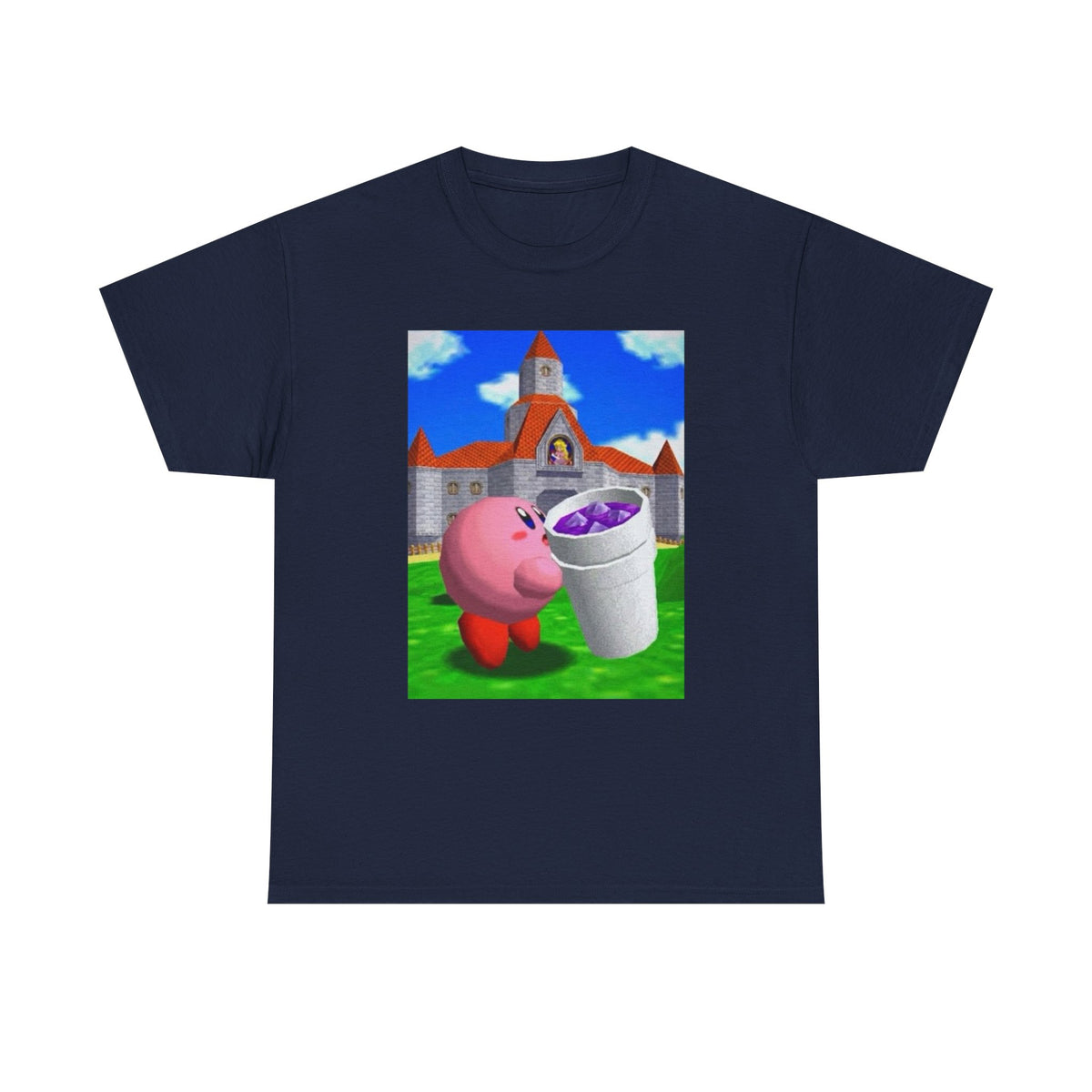 Kirby Sipping Lean At Mushroom Kingdom