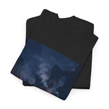 Ashen One Rests By Bonfire With Bong