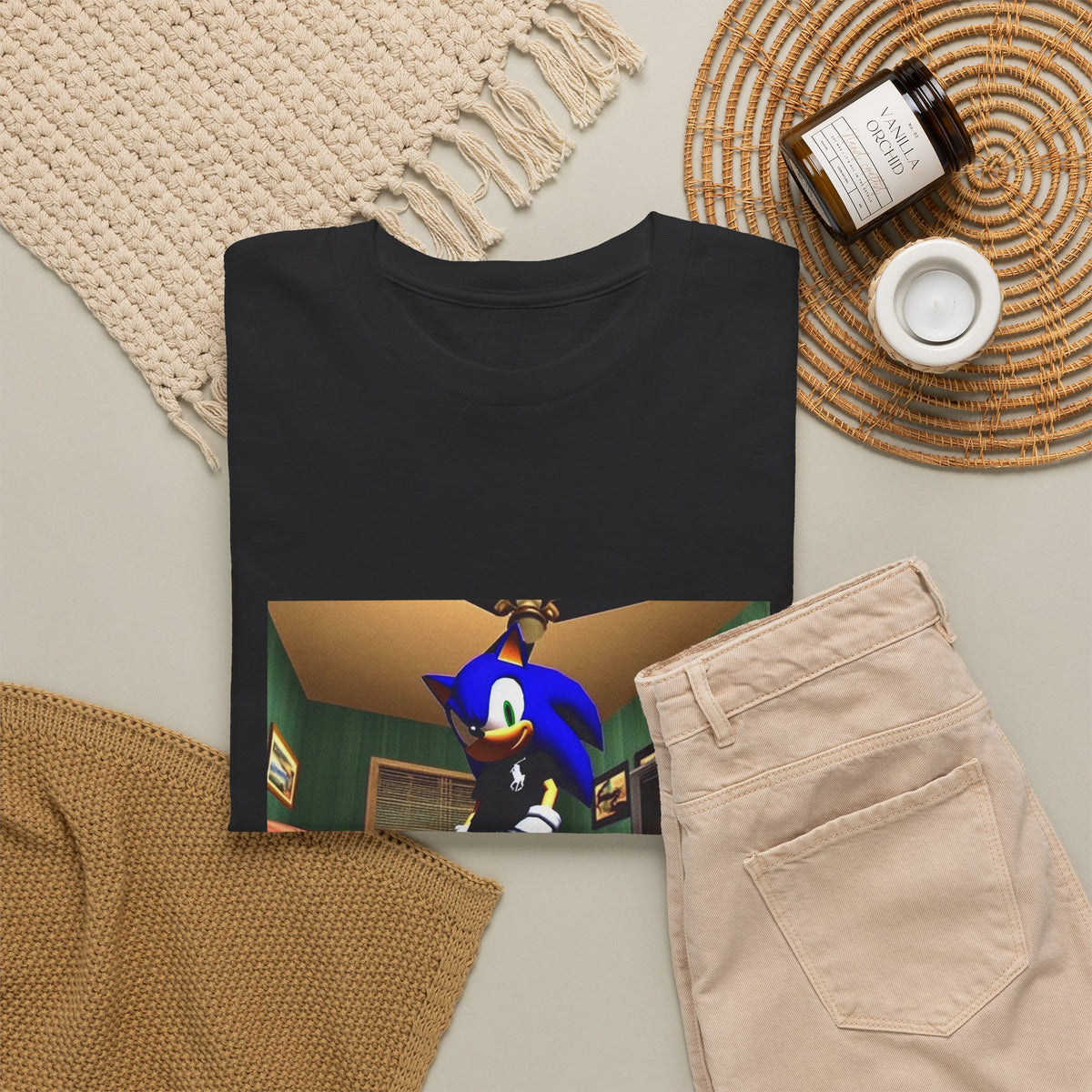 Swagged Out Sonic Chillin' In The Crib