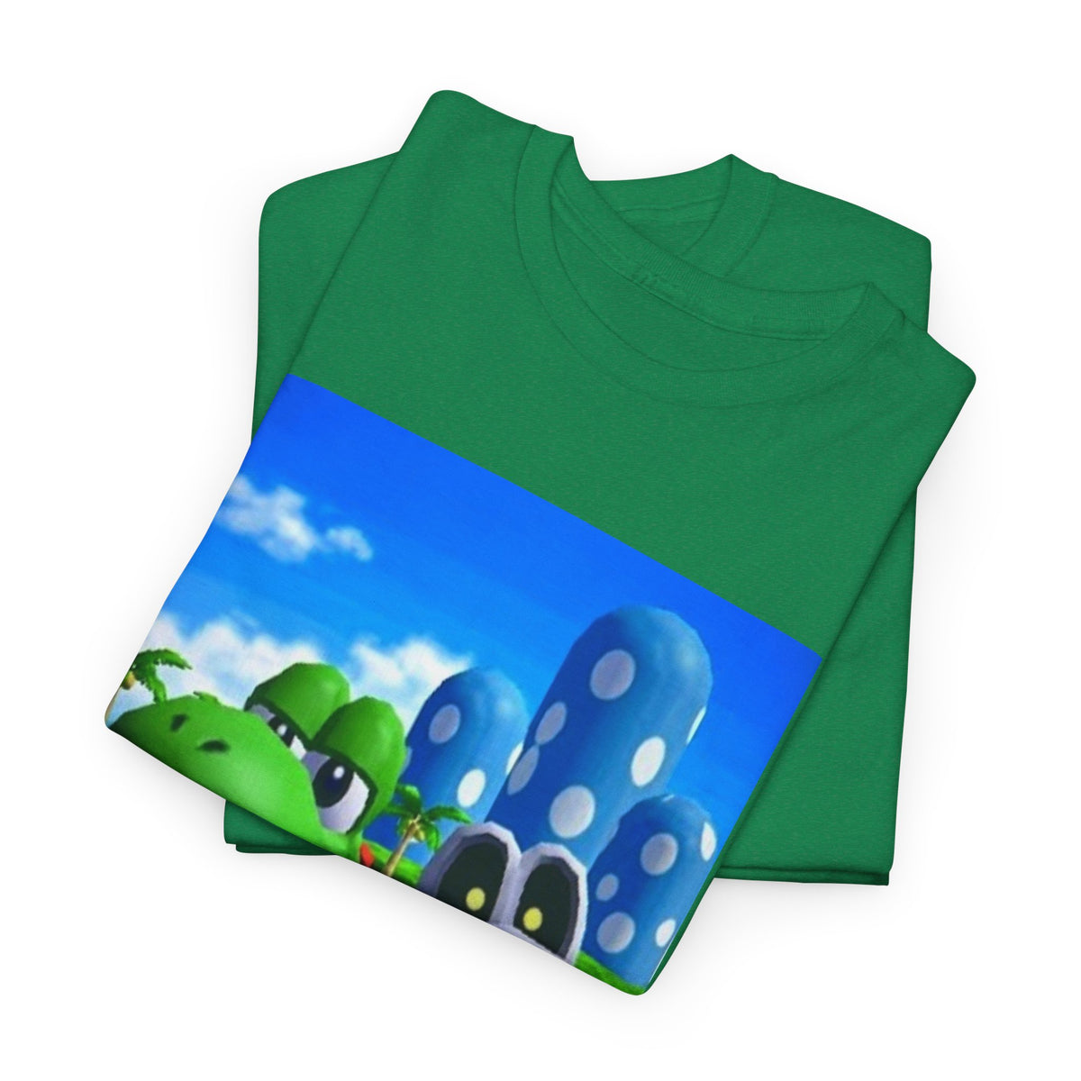 Yoshi and Dry Bones Flipping The Bird Tee (Design 4)