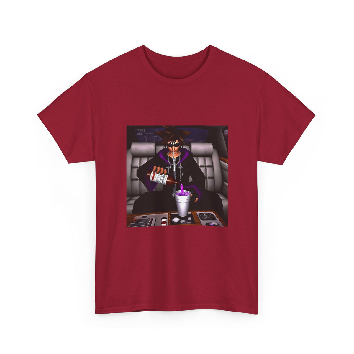 Lean Lord Smirking On Cloud Tee