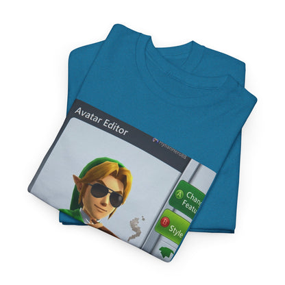 Hylian Hero Smoking A Stogie Tee
