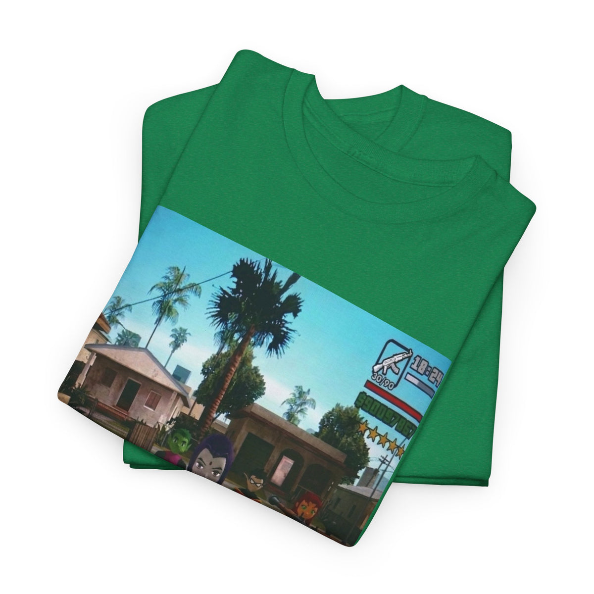 Teen Titans Grand Theft Auto Crossover Tee
