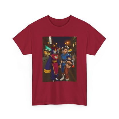 Hsien-Ko And Chun-Li Sharing Blunts Tee