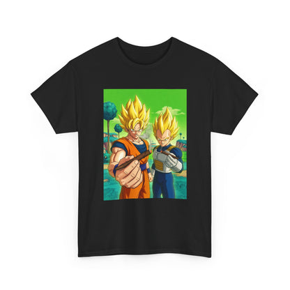 Goku And Vegeta Sharing A Smoke