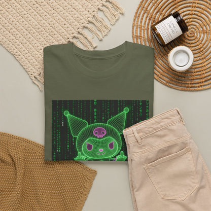 Wireframe Kuromi Skater Grinding Matrix Tee